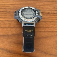 Casio Pro Trek Prt-40 Bassing Gear Watch Outdoor Fishing Camping Digital Sport