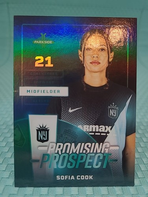 #ad #ad 2025 NWSL Parkside Volume 1 Promising Prospect Sofia Cook PP 21 $2.37