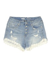 Mossimo Women Blue Denim Shorts 6