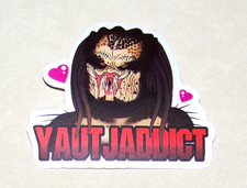 Predator Alien Hunter Cut Sticker Decal Movie Action Sci-Fi Horror Film