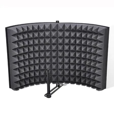 20x14" Microphone Isolation Shield Acoustic Recording Sound Absorber Foam Panel