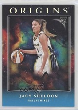 2024 Panini Origins WNBA Teal 39/49 Jacy Sheldon #84 Rookie RC 1c49
