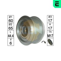 Generatorfreilauf ERA ZN5662 FüR Peugeot Aircross CitroËN 4008 C4 Hdi AWC 150 2