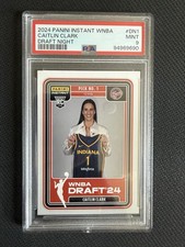 2024-25 Panini Instant WNBA - Draft Night Caitlin Clark #DN-1 /45316 (RC) PSA 9