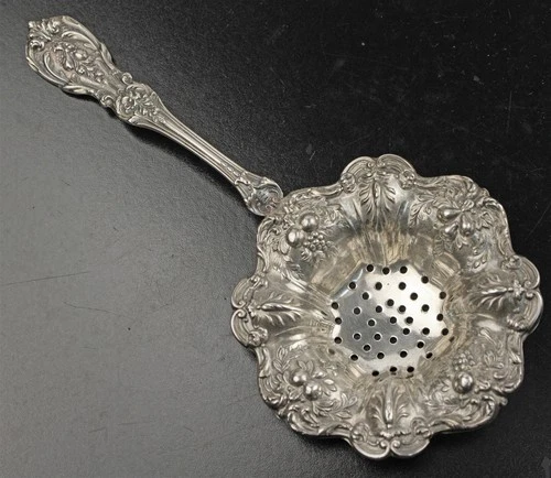 Reed & Barton Sterling Francis I Tea Strainer Original