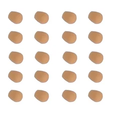 10mm Tan Color Mini Windscreen for Mini Headset Microphone 20 Pack