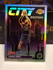 2023-24 Panini Hoops Premium Stock Basketball Silver City Edition Lebron James 