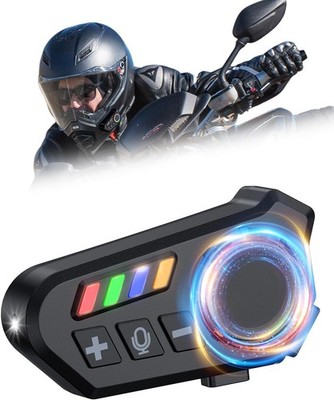 Motorrad Helm Lautsprecher - super lange Akkulaufzeit, Motorrad Bluetooth Headset