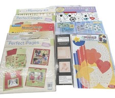 Scrapbook Lot Plan a Page Perfect Pages Memory Magic Paper and More
