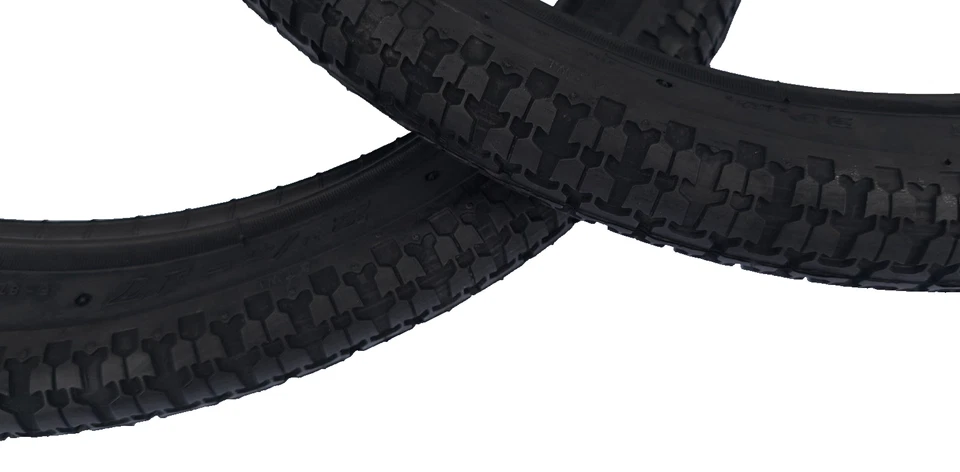 Moped Mofa 2 Reifen mit 2 felgenband und 2 Schlauch Set 2 1/2 -19 23X2,50 - Bild 4 von 4