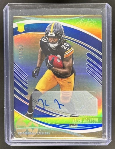2025 Panini Absolute Kaleb Johnson Base (RAW)