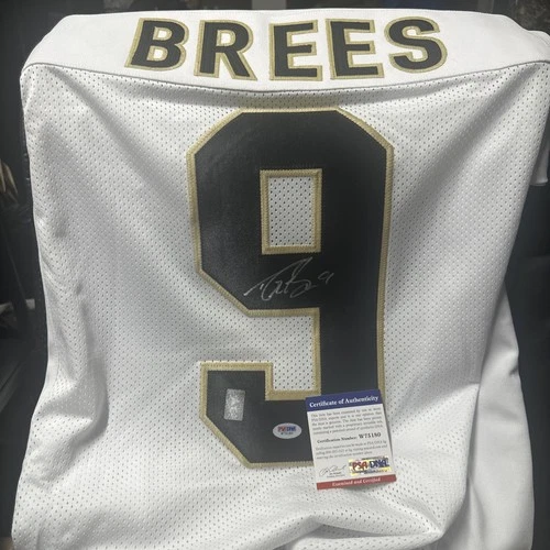 Drew Brees New Orleans Saints Signed Jersey PSA DNA Certified Autographed NFL