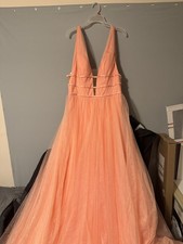 Sherri Hill Size 16 Purple New Rhinestone Formal Prom Dress Pageant Style 52737