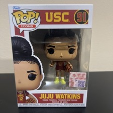 Funko Pop! Juju Watkins #91 USC Trojans. Icons. NCAA Women’s Basketball. 2025