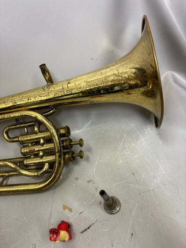 Yamaha YAH-201 Alto Horn Brass Instrument Untested As Is Japan