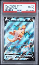 2021 POKEMON SWORD & SHIELD EVOLVING SKIES #192 FULL ART/DRAGONITE V PSA 10 on eBay