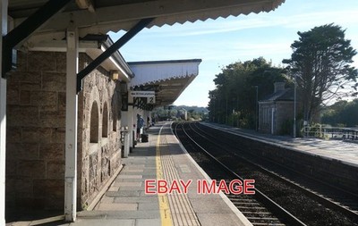 FOTO BAHNHOF VON ST ERTH JETZT ERSTE HALTESTELLE FÜR ZÜGE, DIE PENZANCE VERLASSEN, MEIST NACH P