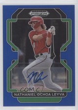 2022 Panini Prizm Draft Picks Blue 65/99 Nathaniel Ochoa Leyva #PDP171 Auto s1i