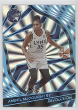 2022 Panini Revolution WNBA Sunburst 19/75 Angel McCoughtry #29 7m3