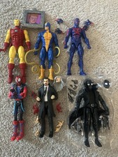 marvel legends spiderman iron man lot