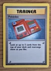 Pokedex 87/102 1999 Base Set Pokemon Trainer Card Excellent NM Condition