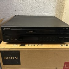 Pioneer CLD-1080 LaserDisc Player CD CDV LD Vintage 1990 Turns On Parts