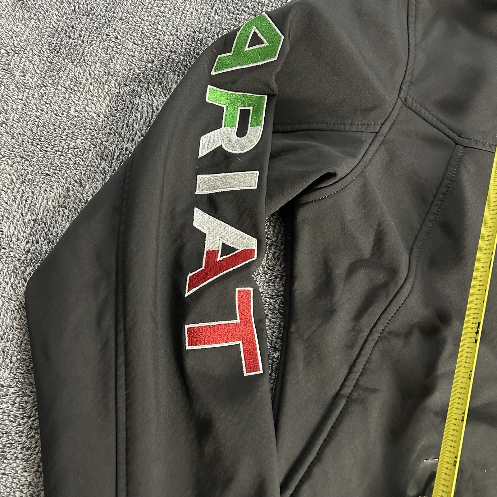 Ariat Classic Team Softshell Mexico Jacket Black … - image 7