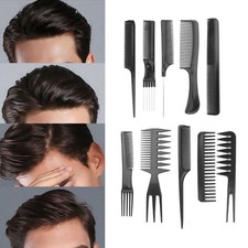 10pcs / Set Professional Hair Styling Combs Salon Barber Combs for Different