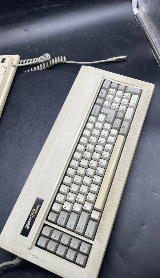 Multitech KB097 Vintage Computer Keyboard & Zenith Data Systems Bundle Lot of 2 - Image 3 of 4