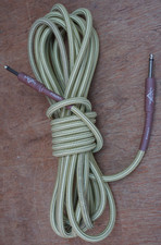 Fender FG25T Vintage Tweed Style Guitar Instrument Cable 25ft Performance Series