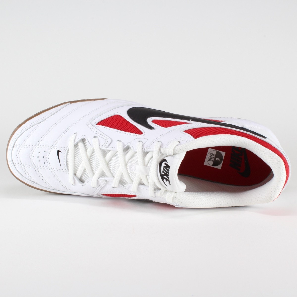 NEW Nike Gato Shoes White/Black  Gym Red Sneakers MEN SIZE 10 Nike Gato White / Gym Red - Mar 2025 - IB8509-100  main image 4