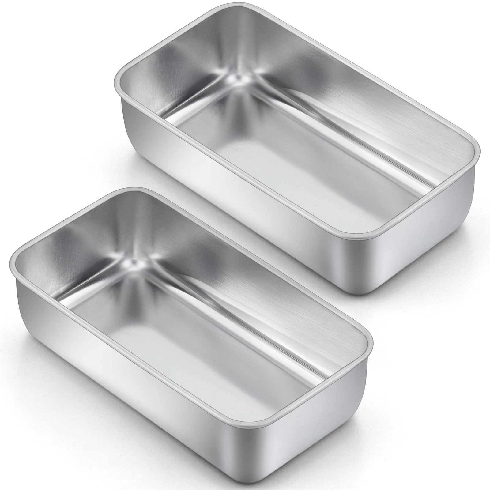 LIANYU 2 Pack Bread Loaf Pans for Baking Bread, 9x5Inch Stainless Steel Meatl...
Opens in a new wind