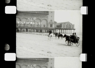16mm Home Movie 1929 Atlantic City Horseback Riding on Beach Boardwalk