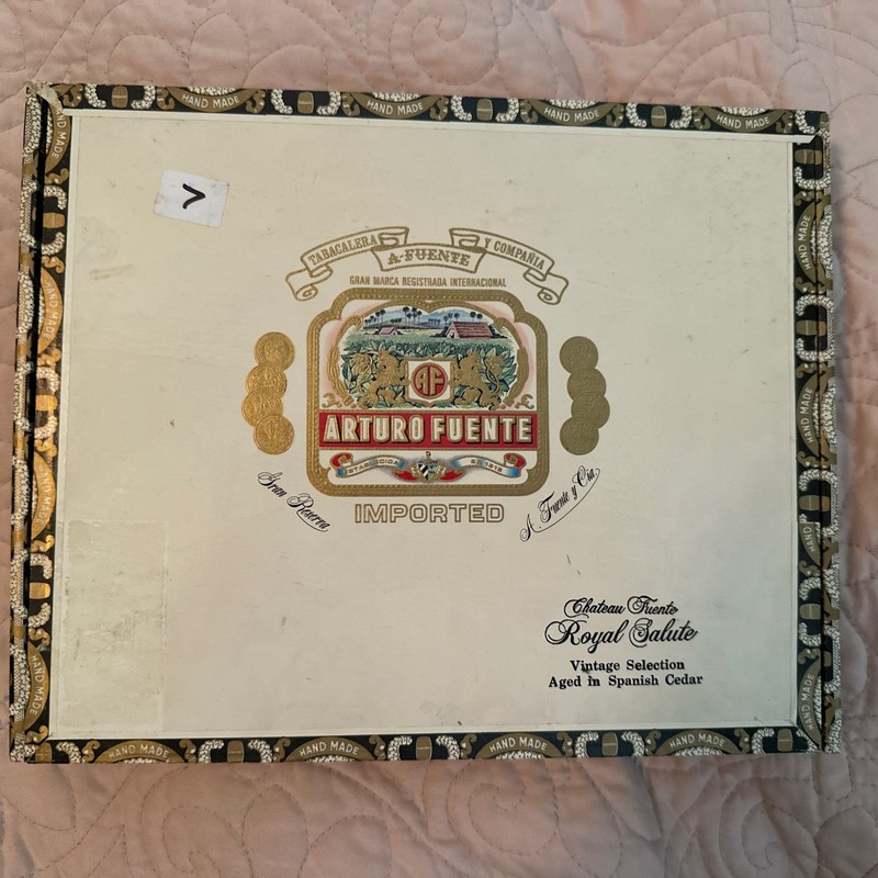Arturo Fuente EMPTY Cigar Box 10.75" x 8.75"