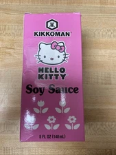 Hello Kitty Limited Edition 2015 Pink Kikkoman Soy Sauce Sanrio Bottle Japan Box