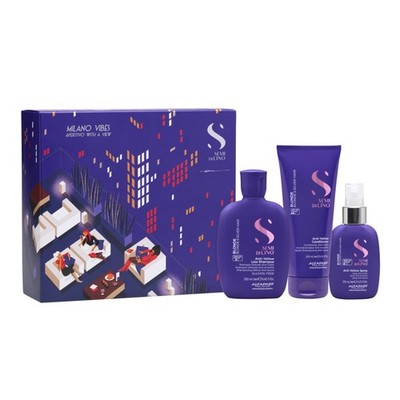 ALFAPARF MILANO Kit Samen. Von Lino Anti-yellow Low shampoo 250ml + conditioner