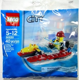 LEGO City: (20002) 4x4 Fire Truck (Brickmaster Exclusive), (30220), (60279)