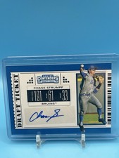 2019 Panini Contenders Draft Picks - Draft Ticket Autographs Chase Strumpf...