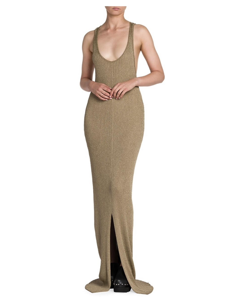 Stella McCartney Sparkle Knit Maxi Dress Size 44IT/8US)