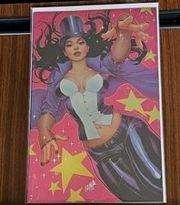 Dark Crisis On Infinite Earths #4 Zatanna Foil David Nakayama NYCC DC Comic 