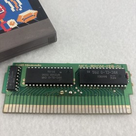 Clu Clu Land NES Nintendo 1985 5 Screw Cartridge Tested Working Black Box