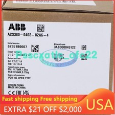 One ABB inverter ACS380-040S-02A6-4 3P 380-480V 0.75KW new