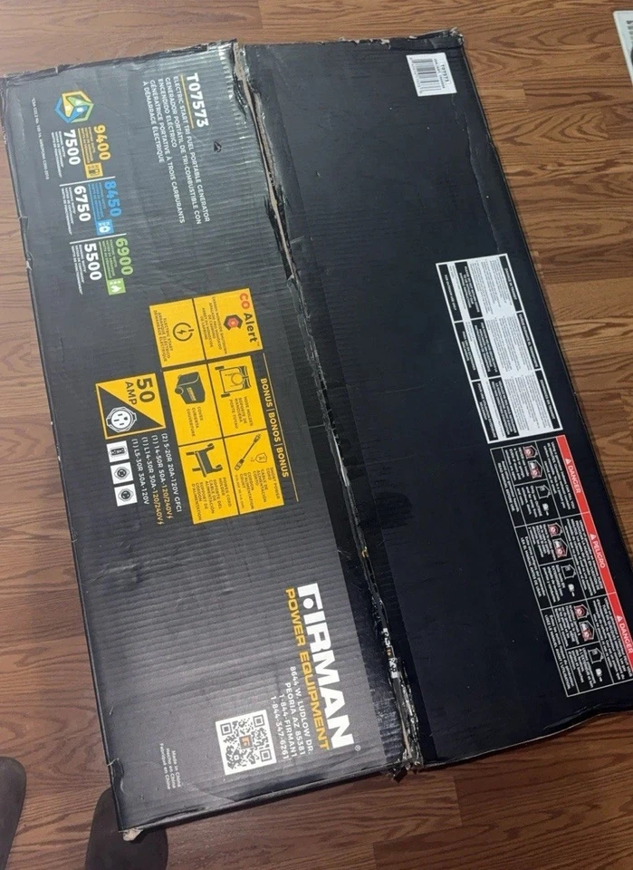 Genorador Firman T07573 nuevo. Lo compramos, caja abierta nunca usada. Foto 3 de 4