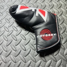 Odyssey DF Blade Putter Cover Golf Red Head Cover Headcover 9/10 Condition z