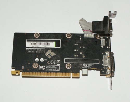 Zotac Nvidia Geforce GT610 1GB VGA/HDMI/DVI Graphics Card - Picture 2 of 3