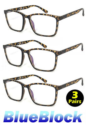 #ad Blue Light Blocking Glasses Gamer LCD LED Screen amp; Computer Eyewear Spring Hinge $20.99