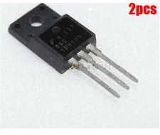 600V 10A FQPF10N60C 10N60C 10N60 N-Channel Mosfet 2Pcs Fqpf TO-220F Ic New eg