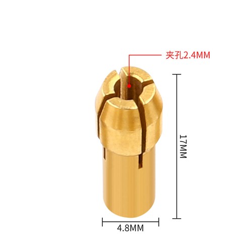 0,5 mm bis 3,2 mm Messingbohrer Spannfutter Spannfutter für Dremel Typ rotierende Werkzeuge - Bild 13 von 15