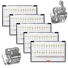 5 Sets Dental Orthodontic Self Ligating Brackets Standard Roth 022 3 Ormco DAMON