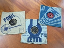 Dischi in vinile 78 giri - Fonit, La Voce del Padrone, Parlophon anni '40 '50